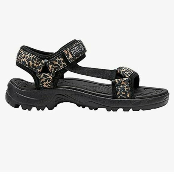 COPY - Fila Women's Andros Adjustable Strap Sandal, Leopard Print 11 - Picture 2 of 6
